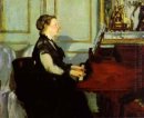 Madame Manet am Klavier 1868