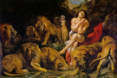 Daniel dans le Lion\'\' s Den c. 1615