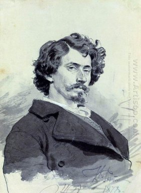 Huile Autoportrait 1878