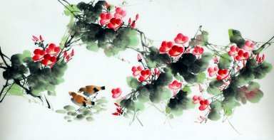 Lotus-kinesisk målning
