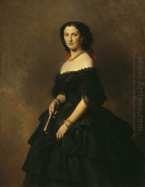 Portret van Prinses Was Al Aleksandrovna Tchernicheva