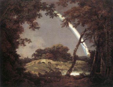 Landschapje Met Rainbow 1794