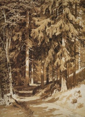 Camino En El Bosque 1891