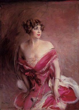 Portrait Of Mlle De Gillespie La Dame De Biarritz 1912
