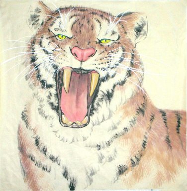 Tiger - la pintura china