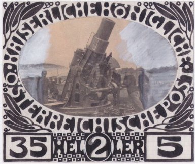 Ontwerp voor Een Oorlog Charity Brand 1915