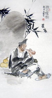 Ji Gong - Peinture chinoise