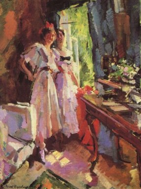 At The Open Window 1916