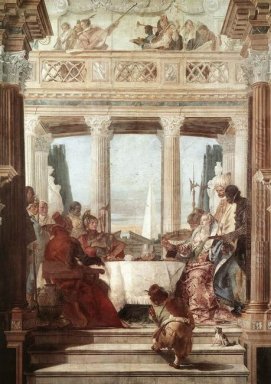 El banquete de Cleopatra 1747