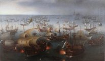 La bataille avec l'Armada espagnole