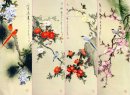 Birds & Flowers-FourInOne - Pittura cinese