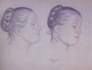 Два портрета Аннушка 1918