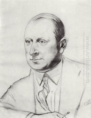 Porträtt B A Gorin Goryainov 1926 1