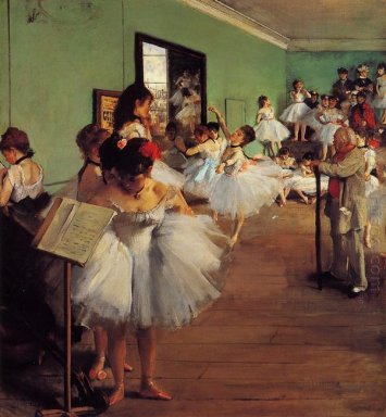 La classe di danza 1874