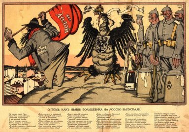 Como los alemanes dejó escapar un bolchevique a Rusia 1917