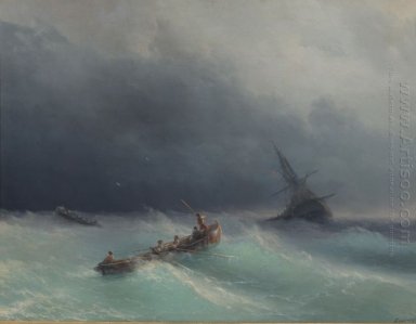 Storm på havet 1873