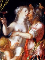 Aphrodite Ares and Eros Sun