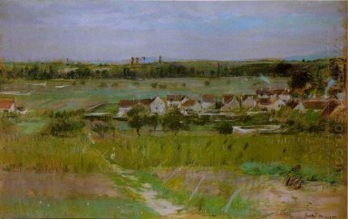 The Village Of Maurecourt 1873