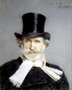 Portret van Giuseppe Verdi 1813 1901