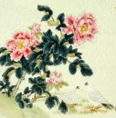 Peony - Lukisan Cina