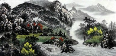 Bomen - Chinees schilderij