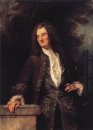 porträtt av en gentleman 1720