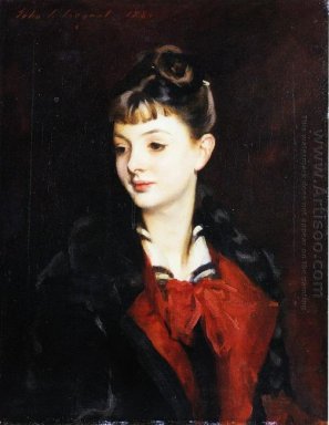 Portret van Mademoiselle Suzanne Poirson 1884