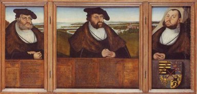 Keurvorsten van Saksen Friedrich De Wijze Johann De standvastige