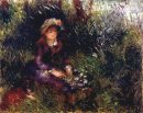 Aline Charigot Con Un Cane 1880