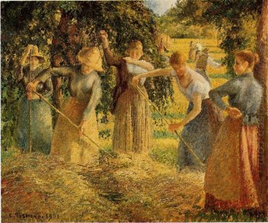 урожай в Eragny 1901