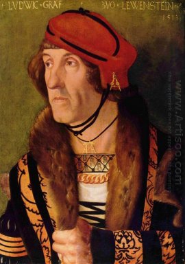 Porträt von Ludwiggraf Zu Loewenstein 1513