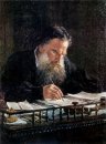 Retrato de Leo Tolstoy