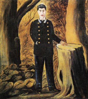 Retrato de Ilya Zdanevich 1913