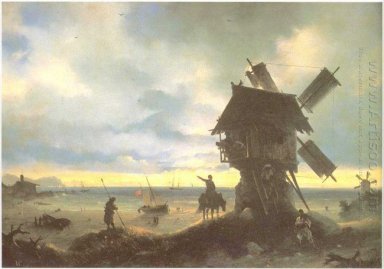 Moulin à vent de la mer du 1837