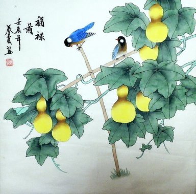 Flores - Pintura Chinesa