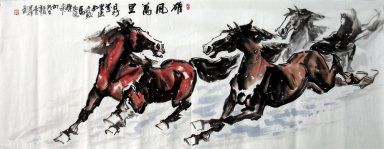 Horse - Chinees schilderij