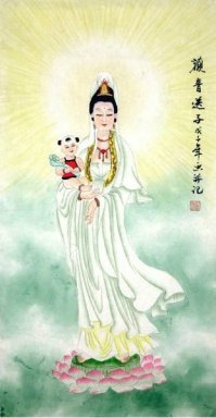 Kuanyin - Chinesische Malerei