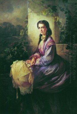 Porträt von Prinzessin S Stroganova
