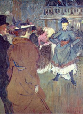 Het begin van de Quadrille Moulin Rouge 1892