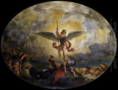 St John evangelisten på Patmos c. 1618