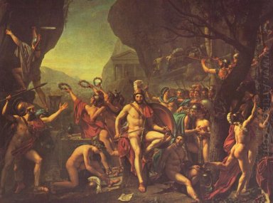 Leonidas på Thermopylae 1814