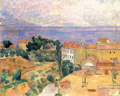 View Of L Estaque 1883