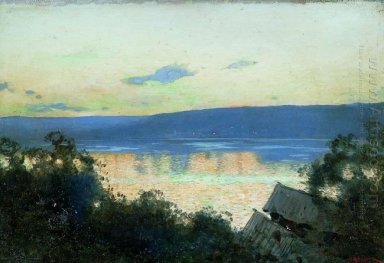 Evening At Volga 1888