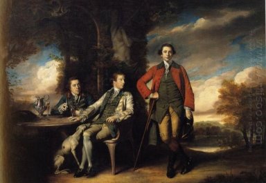 Henri Fane With His Guardians 1762