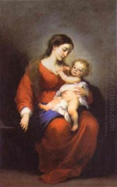 Мадонна с младенцем 1680