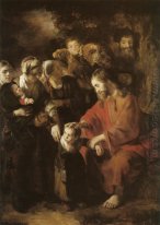 Christus segnet die Kinder