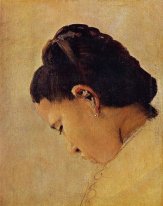 Head Of A Girl 1879