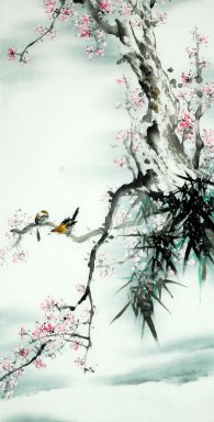 Plum Blossom - peinture chinoise