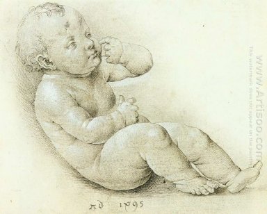 étude de l\'enfant christ 1495