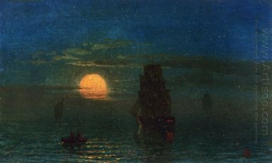 navires au clair de lune